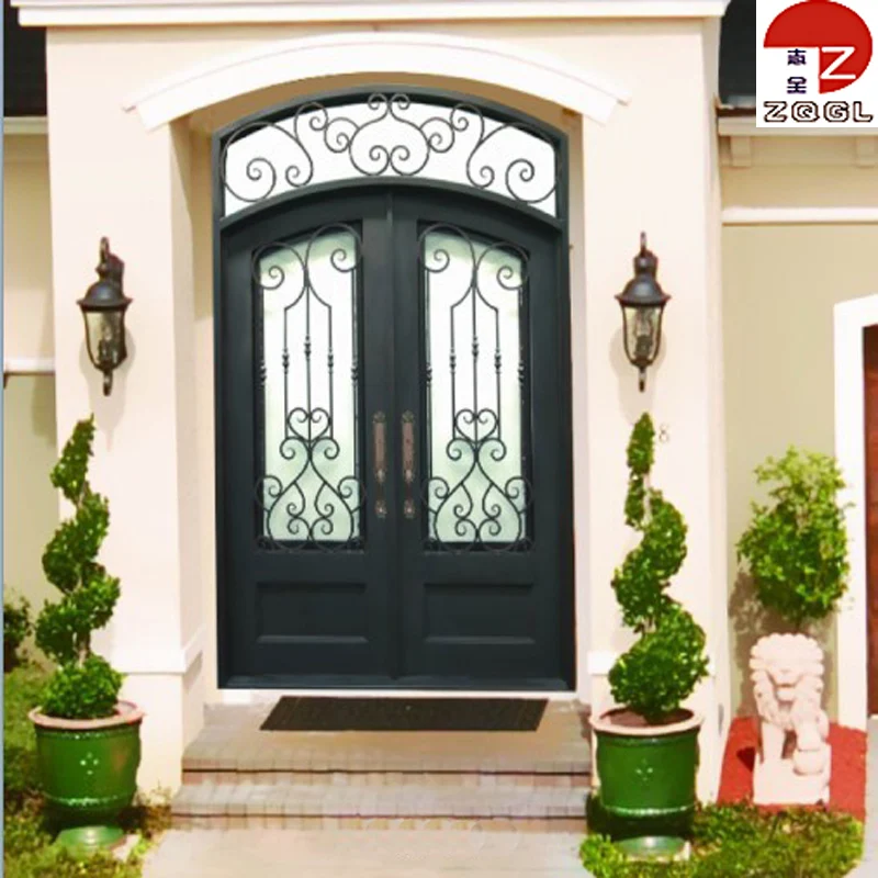 Gl Iron Front Doors Home Design Ideas Front Door Wrought Iron Inserts