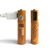 Remote Control AAA Size 1.2v Ni Mh Battery USB Rechargeable AA Batteries
