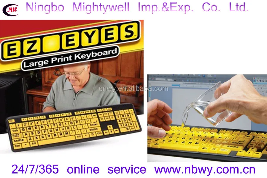 Luminous Large Print Keyboard