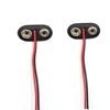 T Type 9V Battery Snap Connector Clip Lead Wires Holder