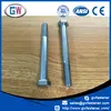 DIN ANSI BS Metric zinc plated partial thread hex bolt
