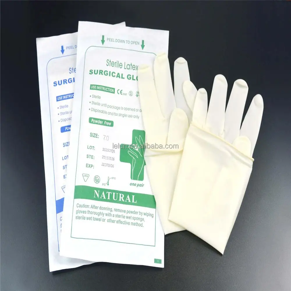 Sterile Glove,Latex Gant Chirurgical 6 