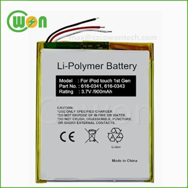 Replacement Battery For Ipod Mini 4gb 6gb Ec007 Ec003 M9160ll/a M9434ll