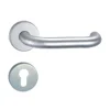 Fashionable Professional Steel Brushed long SS fire rated door handles