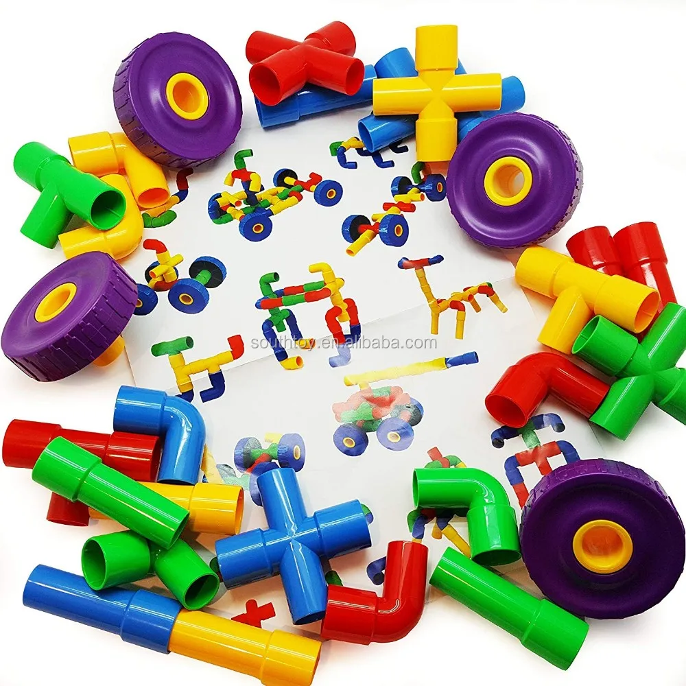 Educational Tube Stem Engineering Plastic Pipe Construction Building