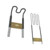 YT Torch TC1800 vacuum rotary tube furnace l shape rod silicon carbide mosi2 heating element