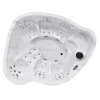 Leaf shape massage spa bath, New-special design hot tub Sunrans
