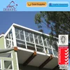 Beautiful design sunroom aluminium extrusion glass terraces