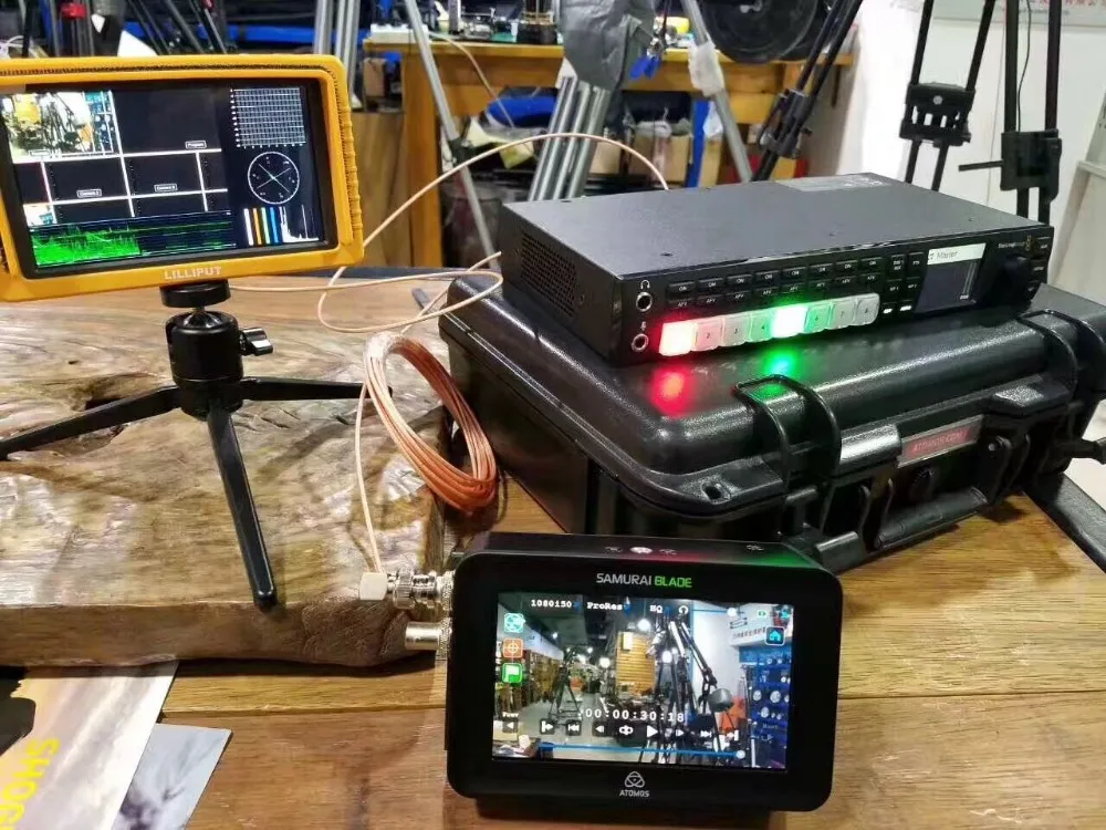 Lilliput 5.5 Inch Q5 Full Hd Sdi Field Hdmi Small Dslr Lcd Monitor With