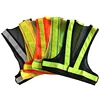 custom bike reflective neon black reflection vest belt road work reflector safety jacket for motorcycle kids red belts