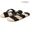 Summer Shoes Mixed Colors Striped Sandals Outdoor Flip Flops