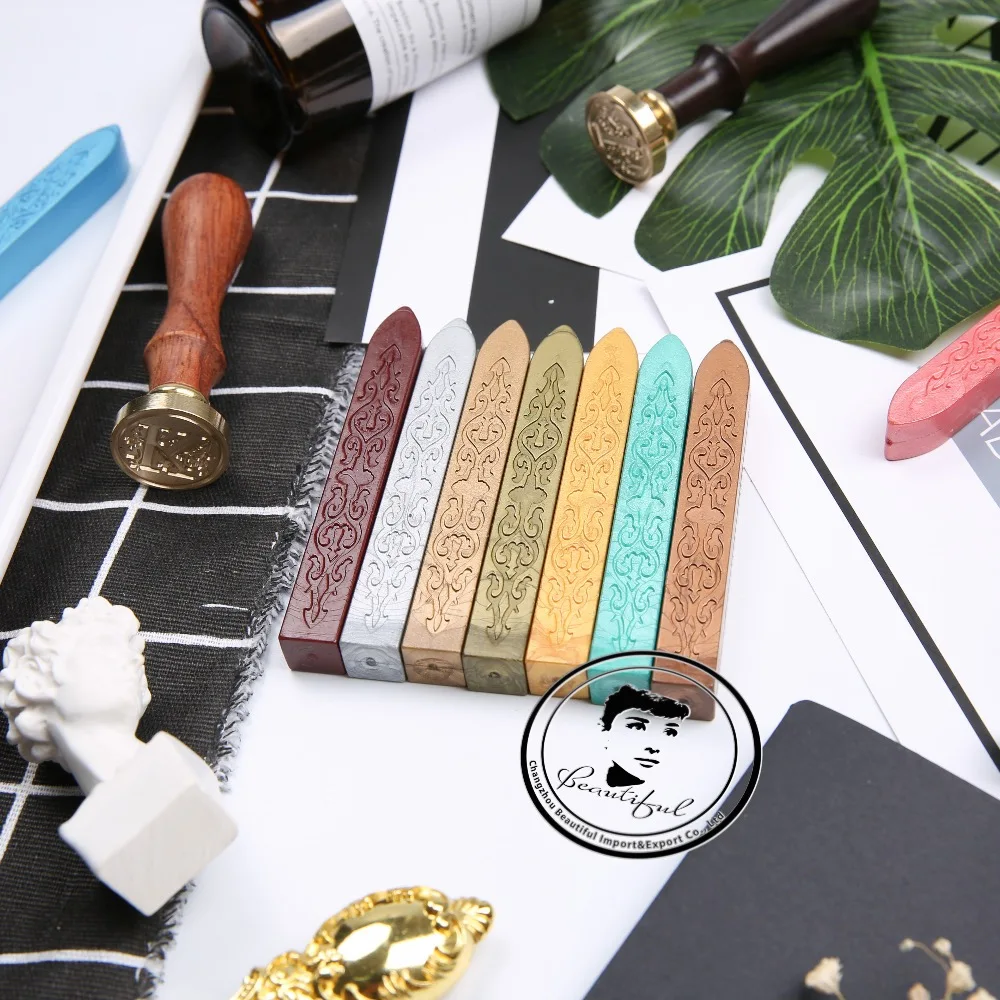 Creative sealing wax sticks gold In An Assortment Of Designs 