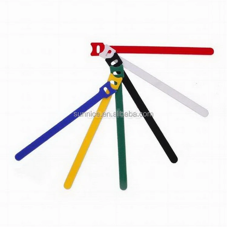 Nylon Hook and Loop Cable Ties for Power Wire