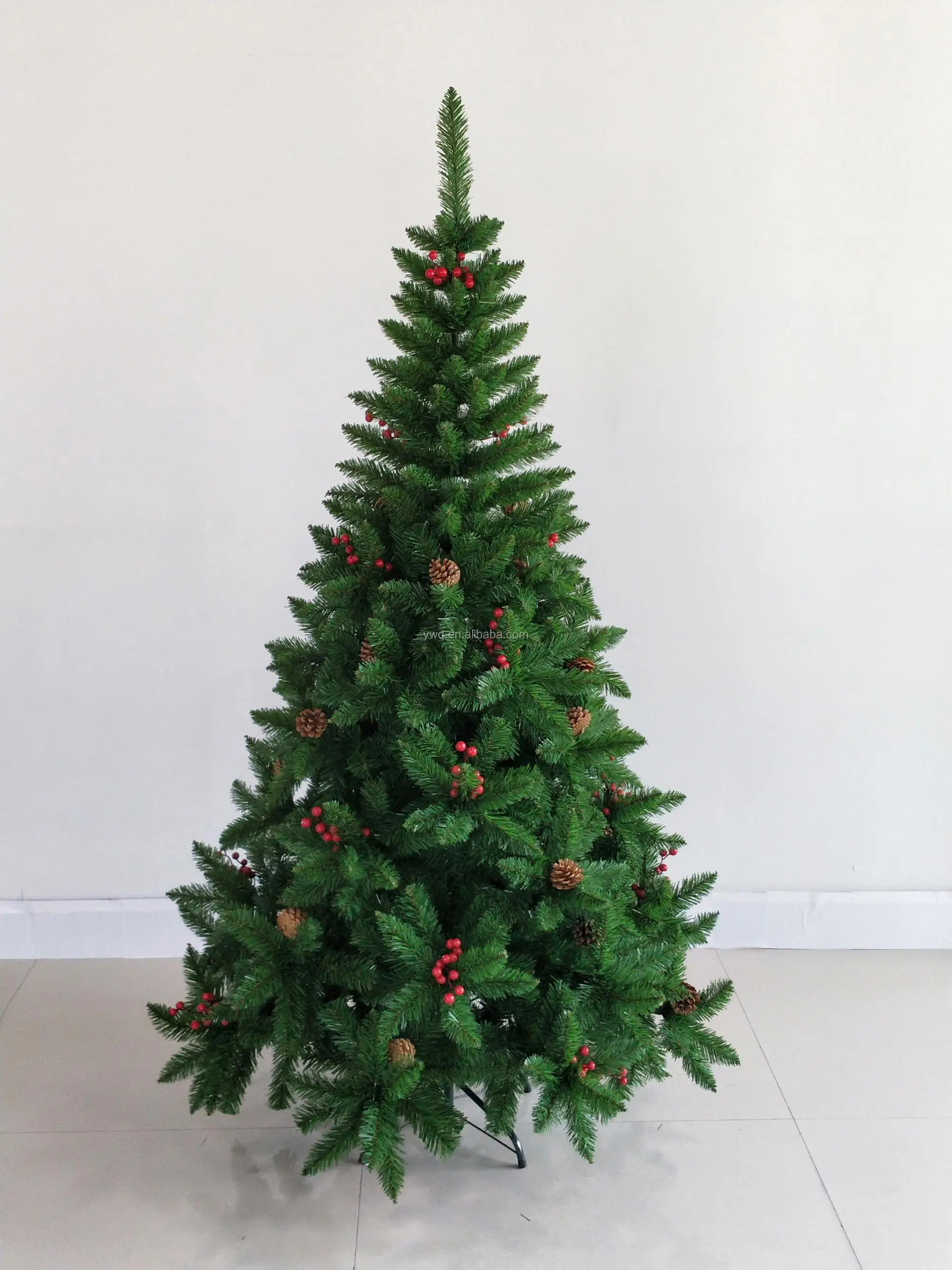 7ft(210cm) Pencil Tree Slim Christmas Tree Artificial Christmas Tree