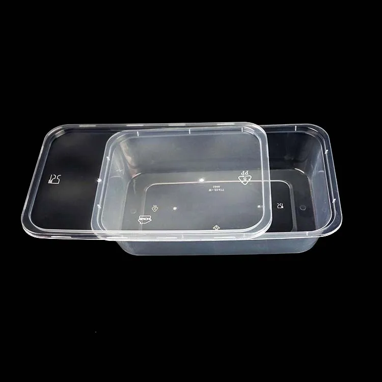 Highgrade 1 Compartment Reusable Clear Plastic Takeaway Food Containers With Lid Buy Plastic