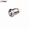 12mm High Round Button SPST 4Pin Soldering Terminal Momentary Ring Illuminate Waterproof Metal Mini Led Light Push Button
