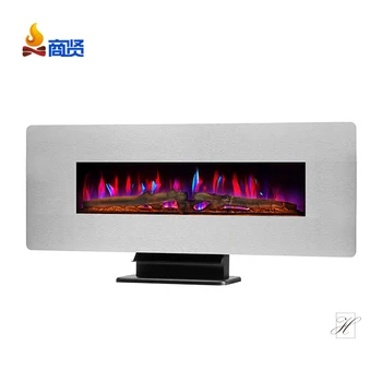 Traditional Amber Flame With Crystal Electric Fireplace Buy