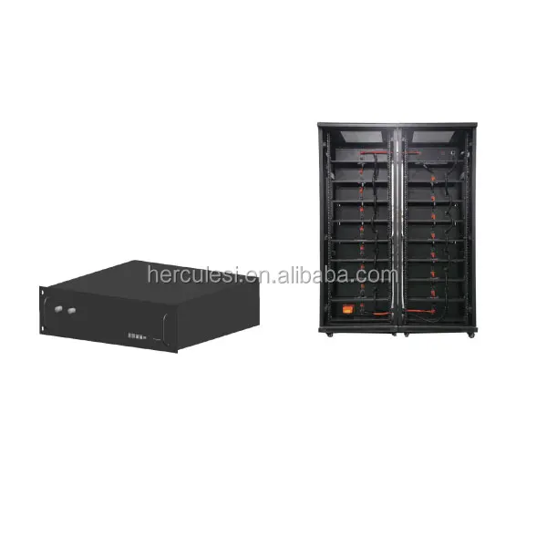 Standard 19 Inch UPS Inverter Rack Cabinet - 50kwh Battery