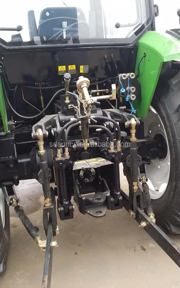 65 Hp Tractor With Implement Loader,Backhoe And Logging Trailer Buy