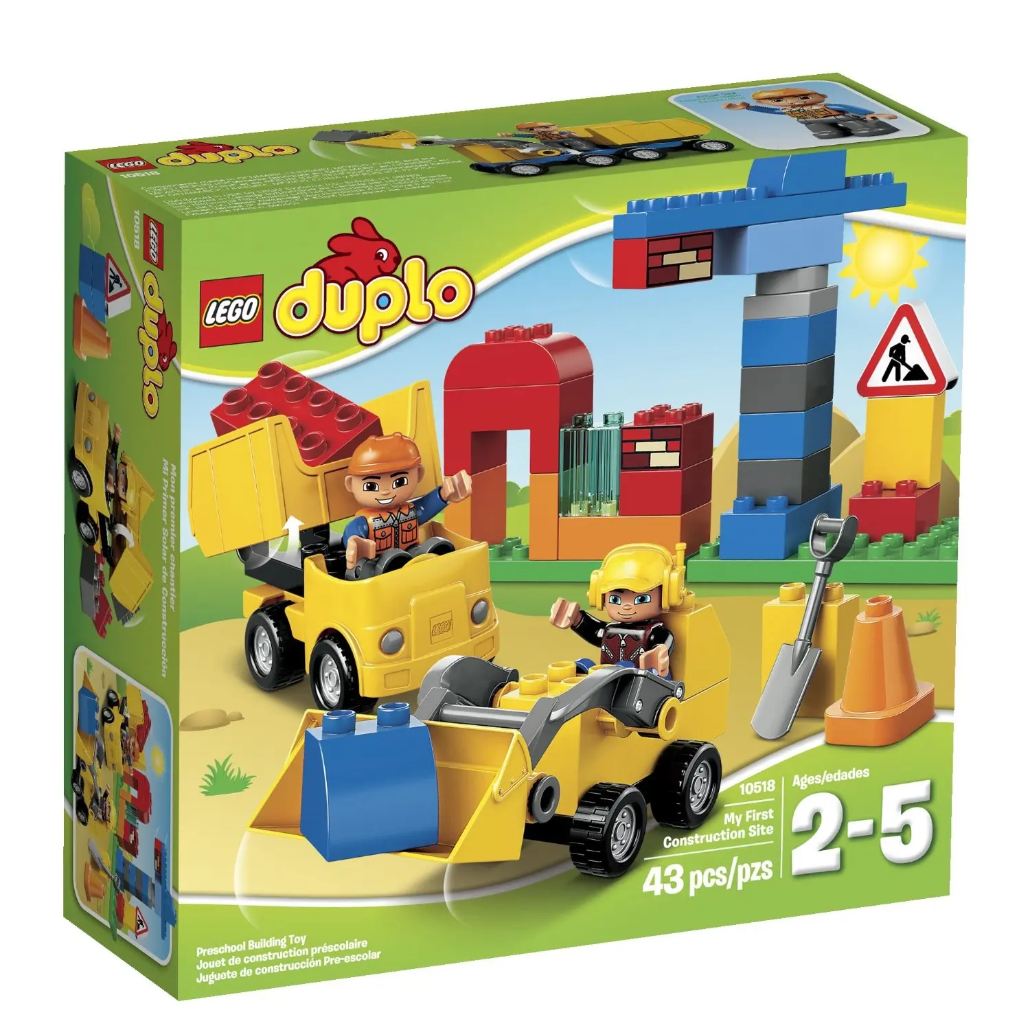 duplo front loader