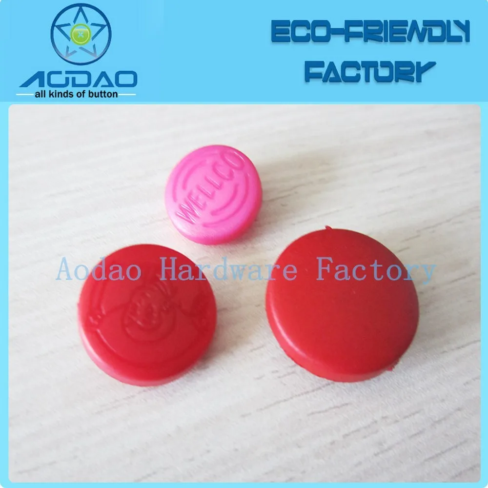 Round Custom Logo Nylon Cap Plastic Snap Button Buy Nylon Cap Snap