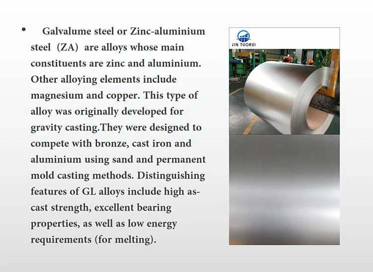 galvalume steel coil for houses