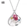 Cde Original Design 925 Sterling Silver Made In China Silver Jewel Women Necklace Jewelry