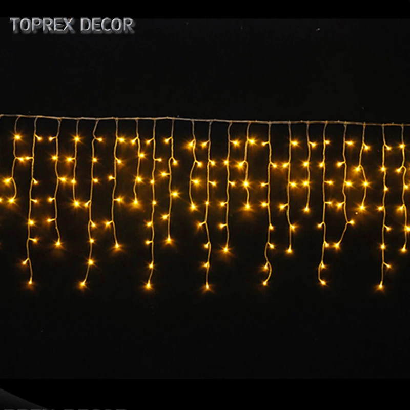 Toprex china online shopping with led icicle light for Christmas decorations outdoor