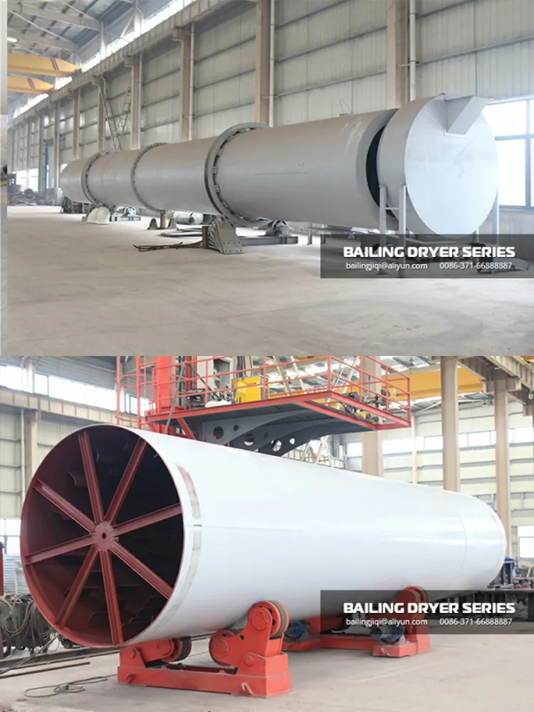 drum dryer, rotary dryer, revolving dryer