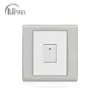 middle east Pakistan Afghanistan BD standard PC painted gray color 1 gang 1 way wall light electrical Bangladesh switch