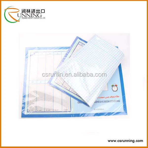 clear contact book covering