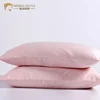 Fancy bed cover family size cute pink solid color bedding sheets set