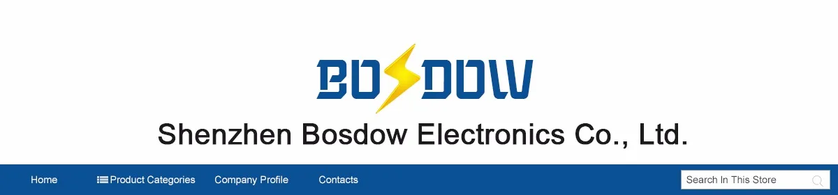 Electronic co ltd. Advanced Electronics Company Limited. Shenzhen Jens Electric co.,Ltd. Shenzhen Bilian Electronic co.，Ltd. Shenzhen qida Electronic Company.