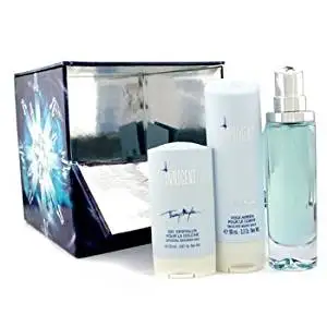 Angel Innocent by Thierry Mugler for Women - 3 Pc Gift Set 1.7oz EDP Spray, 3.3oz Delicate Body Milk, 0.87oz Crystal Shower Gel