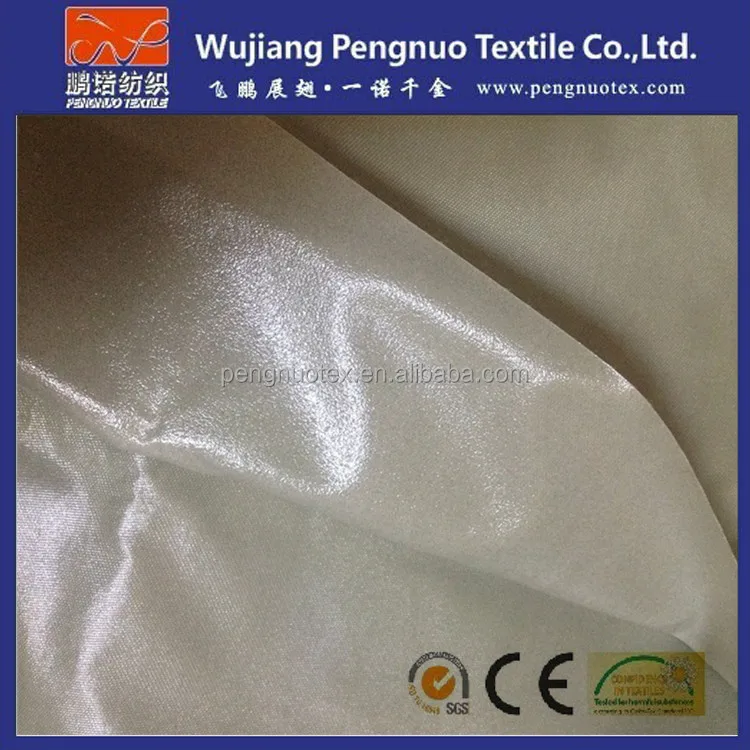 210d Nylon Polyamide Oxford Fabric With Waterproof Pu Eco Polyurethane