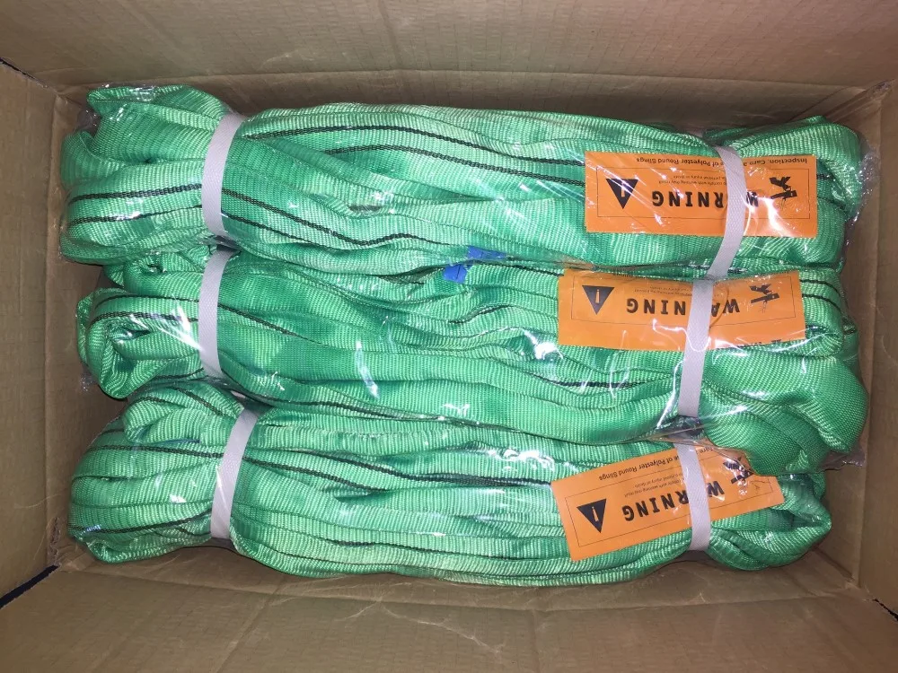 Eu Standard Finely Processed Kevlar Nylon Rigging Straps Round Sling