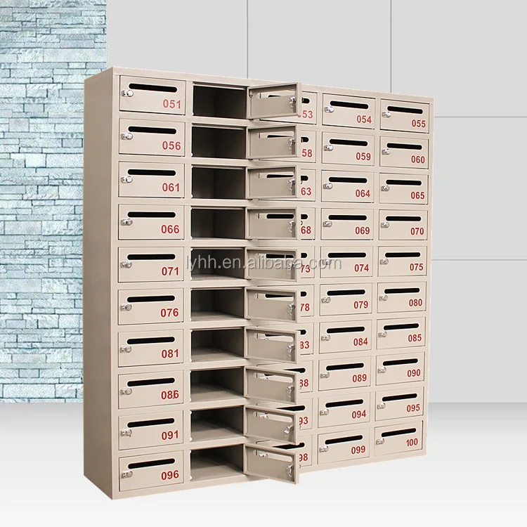 Durable Stainless Steel Commercial Mailbox Furniture Wall Mounted