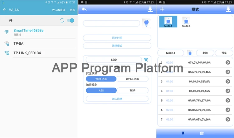 Newest DC12-24v 5 Channel tc421 programmable wifi led time controller