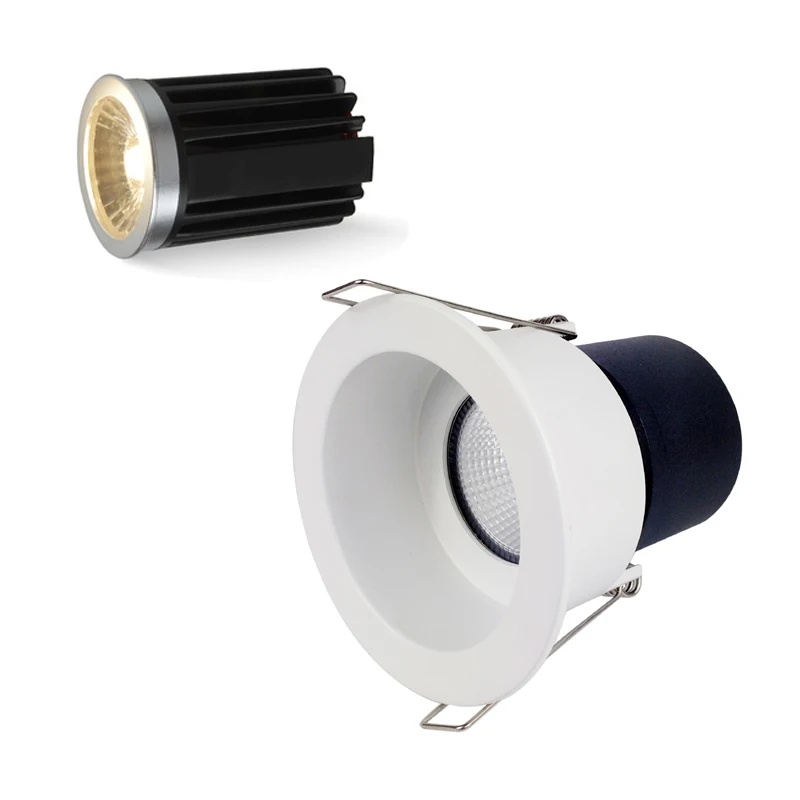 Dimmable LED COB Spot Down Light Frame With DIM TO WARM GU10 MR16 LED Module