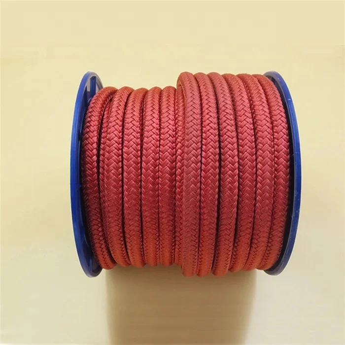 High quality customized package and size Nylon/ polyester double braided anchor line rope for sailboat, yacht marine rope