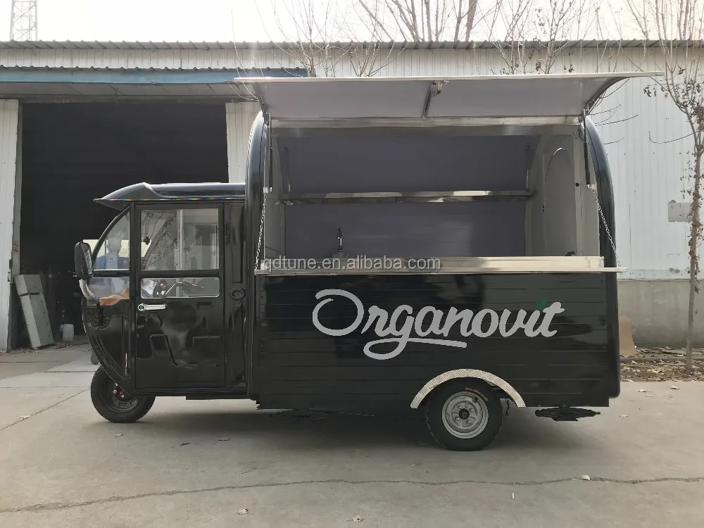 Tune Electric Food Truck For Sale / Europe Vintage Food Truck Trailer