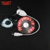 mini fan custom flashing text programmable led message temperature usb fan