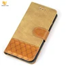 Luxury Flip Card slot PU leather case cell phone wallet for iphone 8