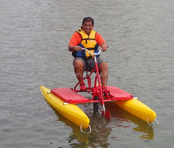 [heitro]polyethylene Funny Water Pedal Bike,Water Bike Pedal Boats For ...