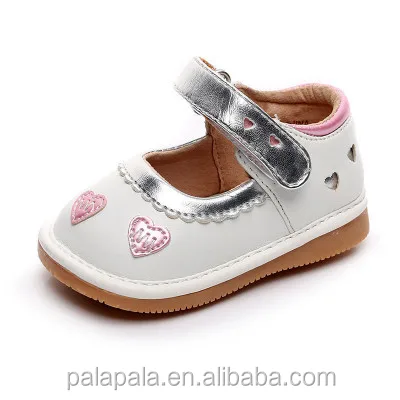 Spring Baby Girl Leather Shoes Rubber 