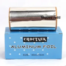 5mx 8 5cm Aluminum Foil Wraps With Blade Nail Art Soak Off Acrylic UV Gel Polish