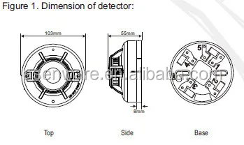 EN54 Certificate Conventional Smoke Detector