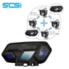 SCS ETC S-1 Motorcycle 500M 6-Way BT Interphone Bluetooth china motor intercom