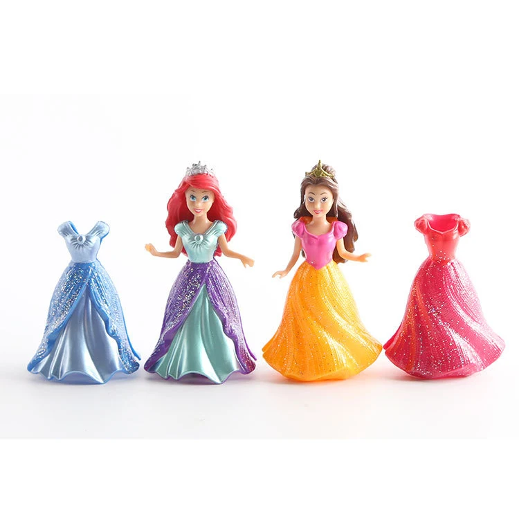 2018 New Style 7 Pcs Beautiful Princess Action Figure For Girls - Buy ...