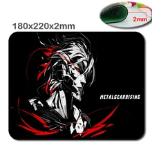 Quick printing Vendita calda di prezzi bassi videogiochi opere arte metal gear rising ottico mouse pad/mouse per notebook pad